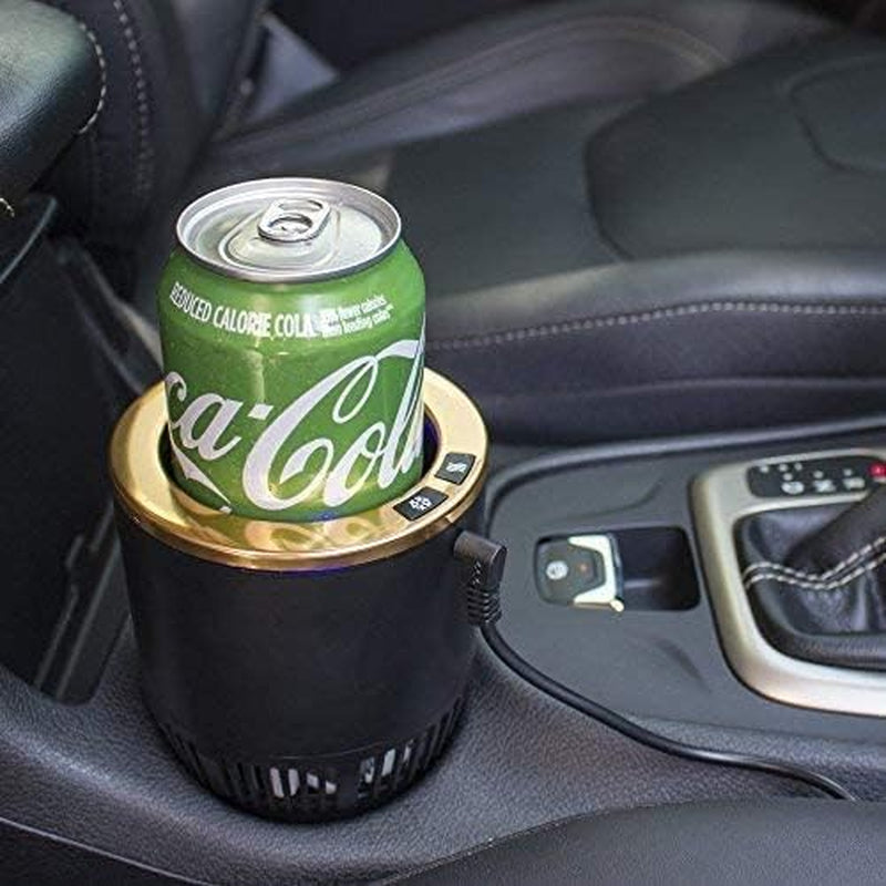 Premium 2-In-1 Car Cup Warmer Cooler Smart Car Cup Mug Holder Holiday Seasonal Present | Perfect Car Tumbler Holder for Commuter/Traveler/Road Tripper/Recreation